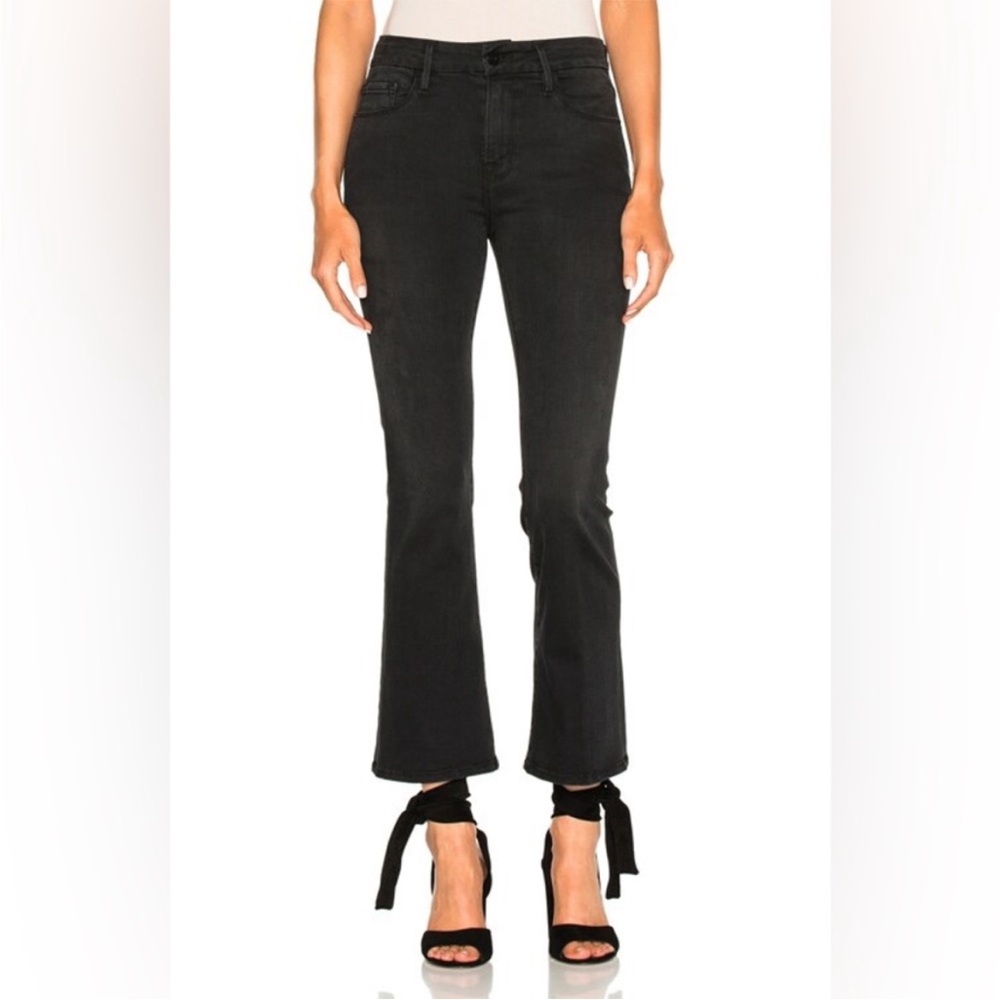 Frame Le Crop Mini Boot Black 27